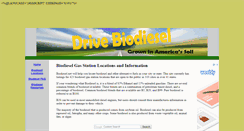 Desktop Screenshot of drivebiodiesel.net